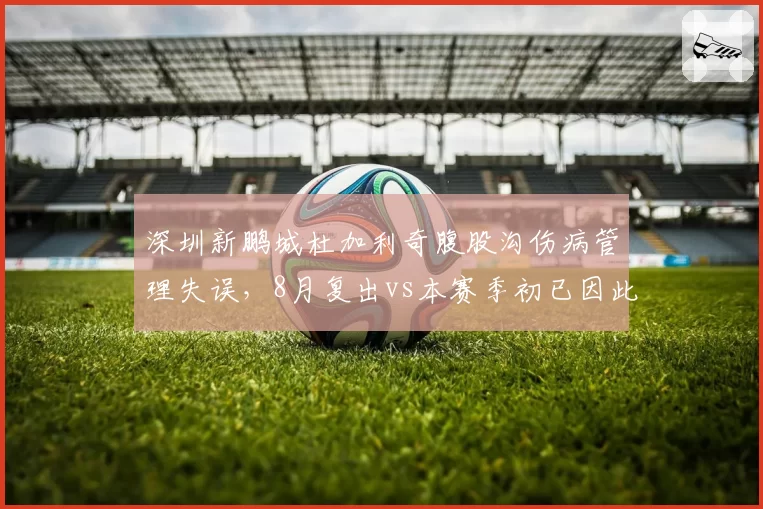 深圳新鹏城杜加利奇腹股沟伤病管理失误，8月复出vs本赛季初已因此休战4场